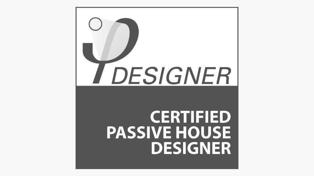 Certified Passive House Designers logo badge