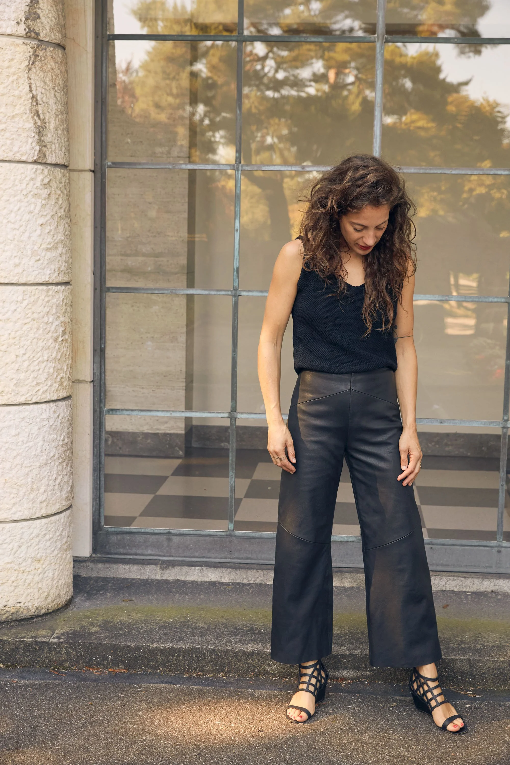elegante Lederhose für Frauen | nachhaltige Lederhosen kaufen