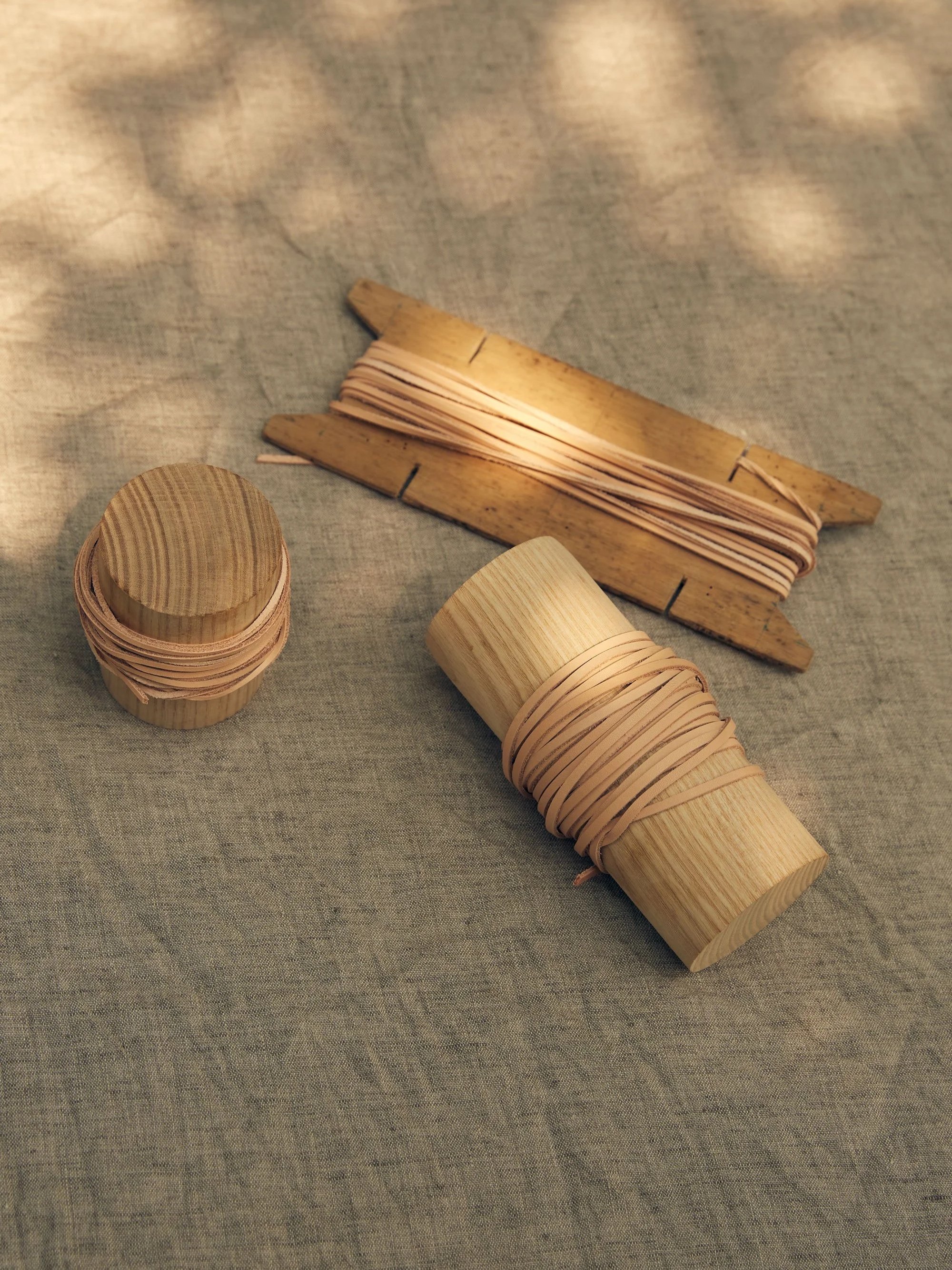 Leather strap | Leather straps | Brown leather cord | Vegetable-tanned leather strap | Leather strap chain