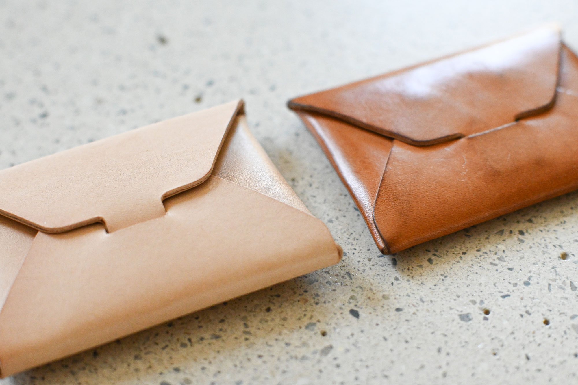 kleines Portemonnaie aus Leder | Cardholder Leder