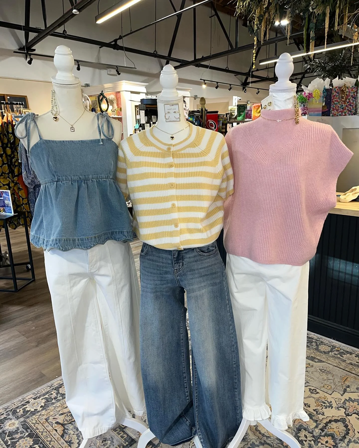 Pretty in pastels🌸 Stop by and shop these spring looks!💐

Featured: 
@1994.boutique 
@maeson_co 
@eclecting.boutique 
@janihajewelry 
@head.north.boutique 
&mdash;&mdash;&mdash;&mdash;&mdash;&mdash;&mdash;&mdash;&mdash;&mdash;&mdash;&mdash;&mdash;&
