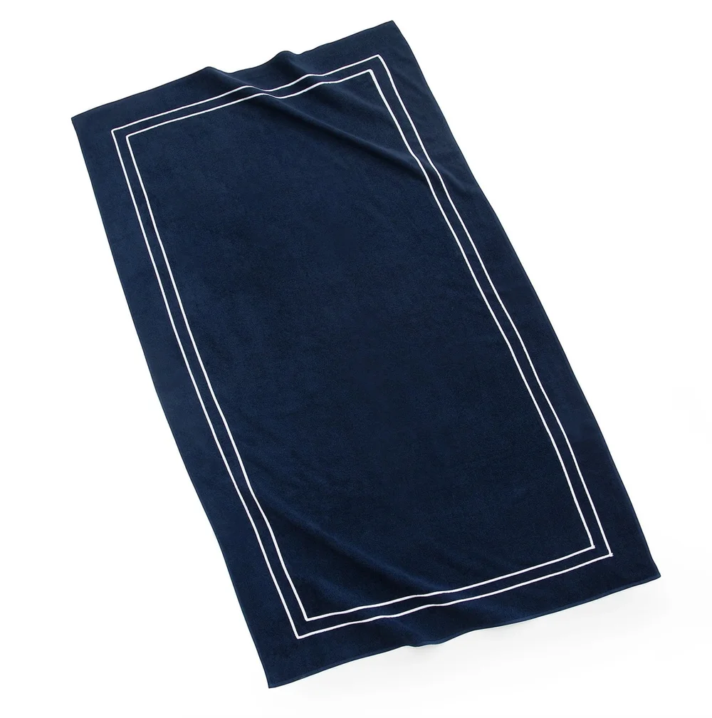 Amalfi Pool Towel — hand-monogrammed outdoor from Milly Monogram