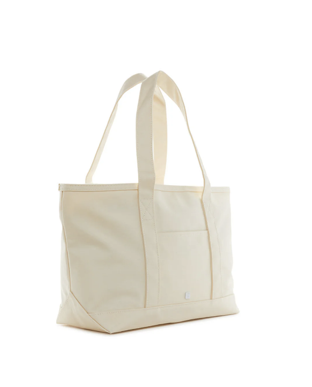Medium Tote - Coated Canvas — hand-monogrammed bags from Milly Monogram