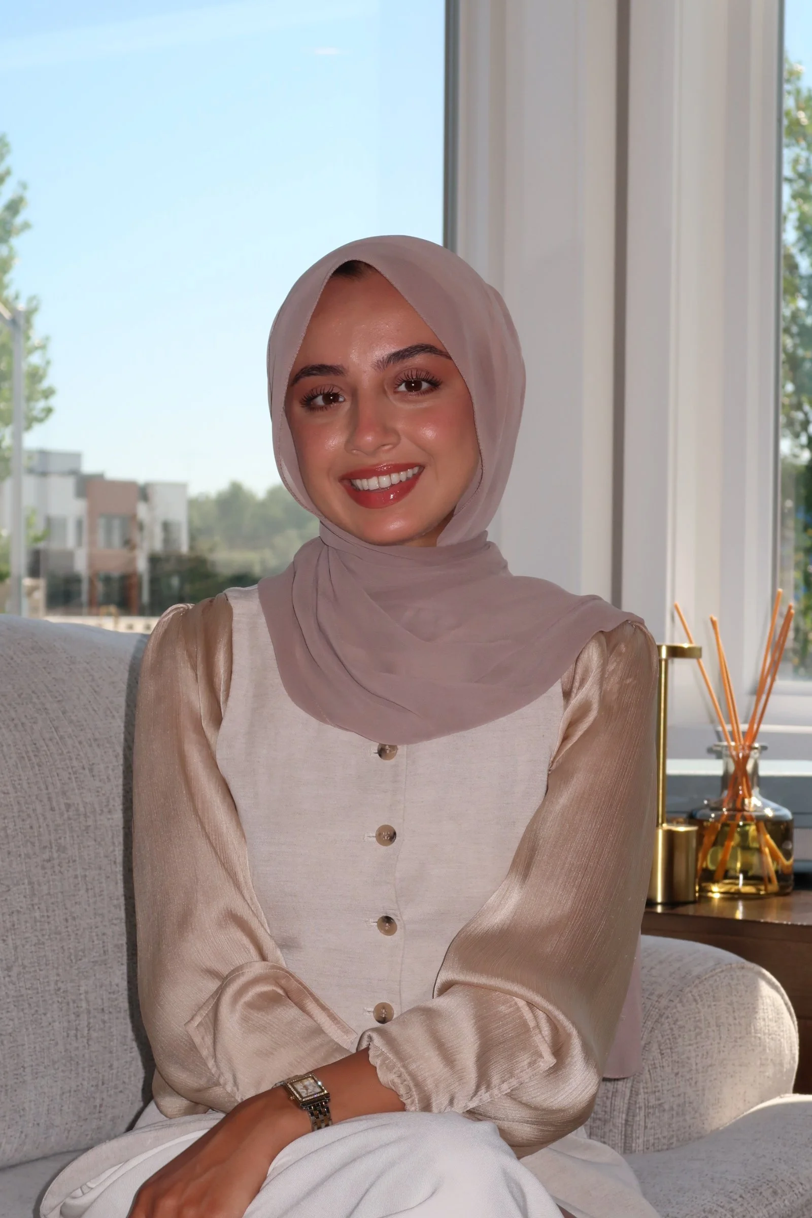 Ayah Abusamaha, MSW, RSW, therapist at Black Onyx Counselling in London, Ontario
