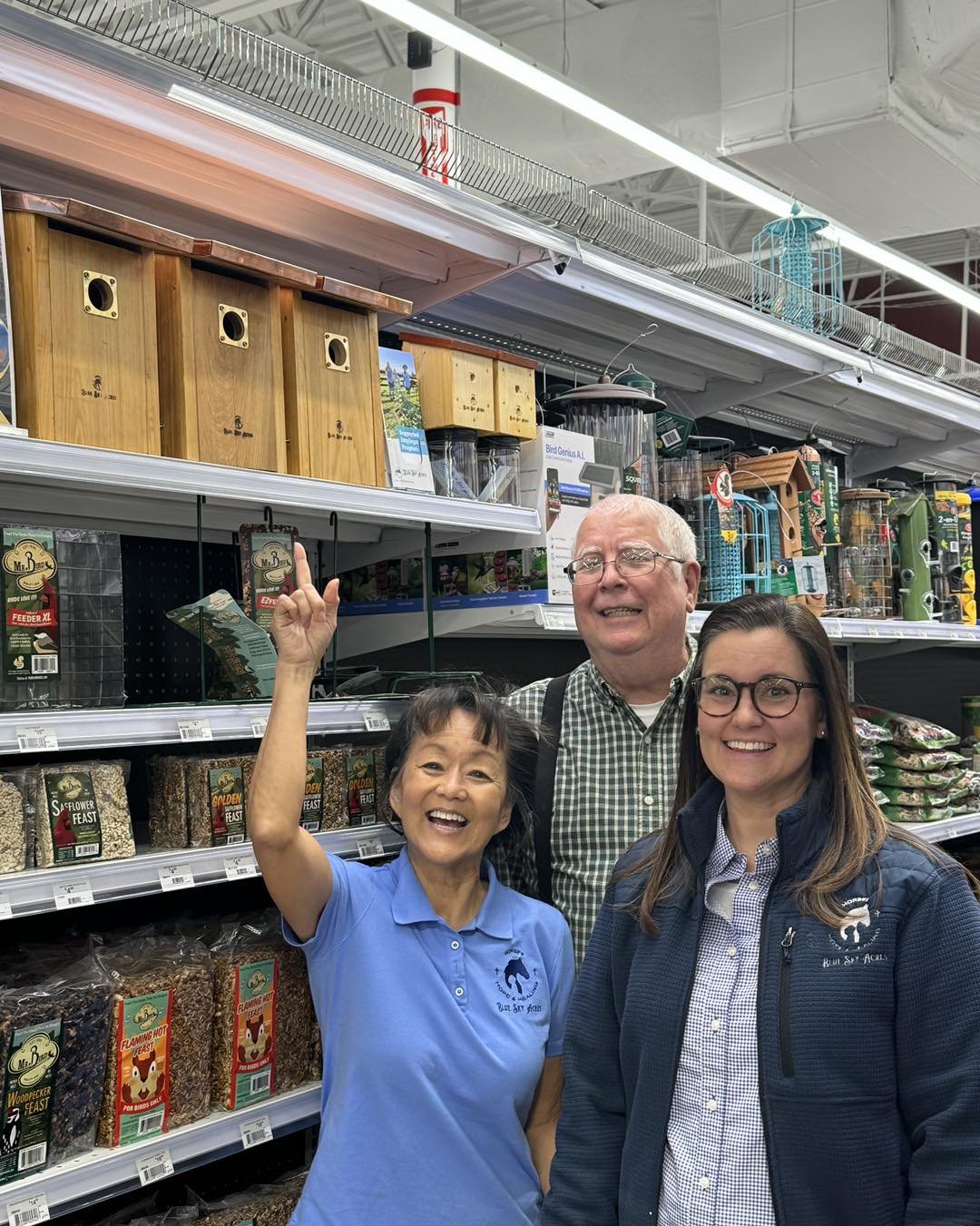 Just in case you needed an excuse to visit the new Rincon Ace Hardware, we will give you a good one! They are now carrying birdhouses and carpenter bee traps made by individuals in our Supported Employment program. Blue Sky Acres would like to say a 