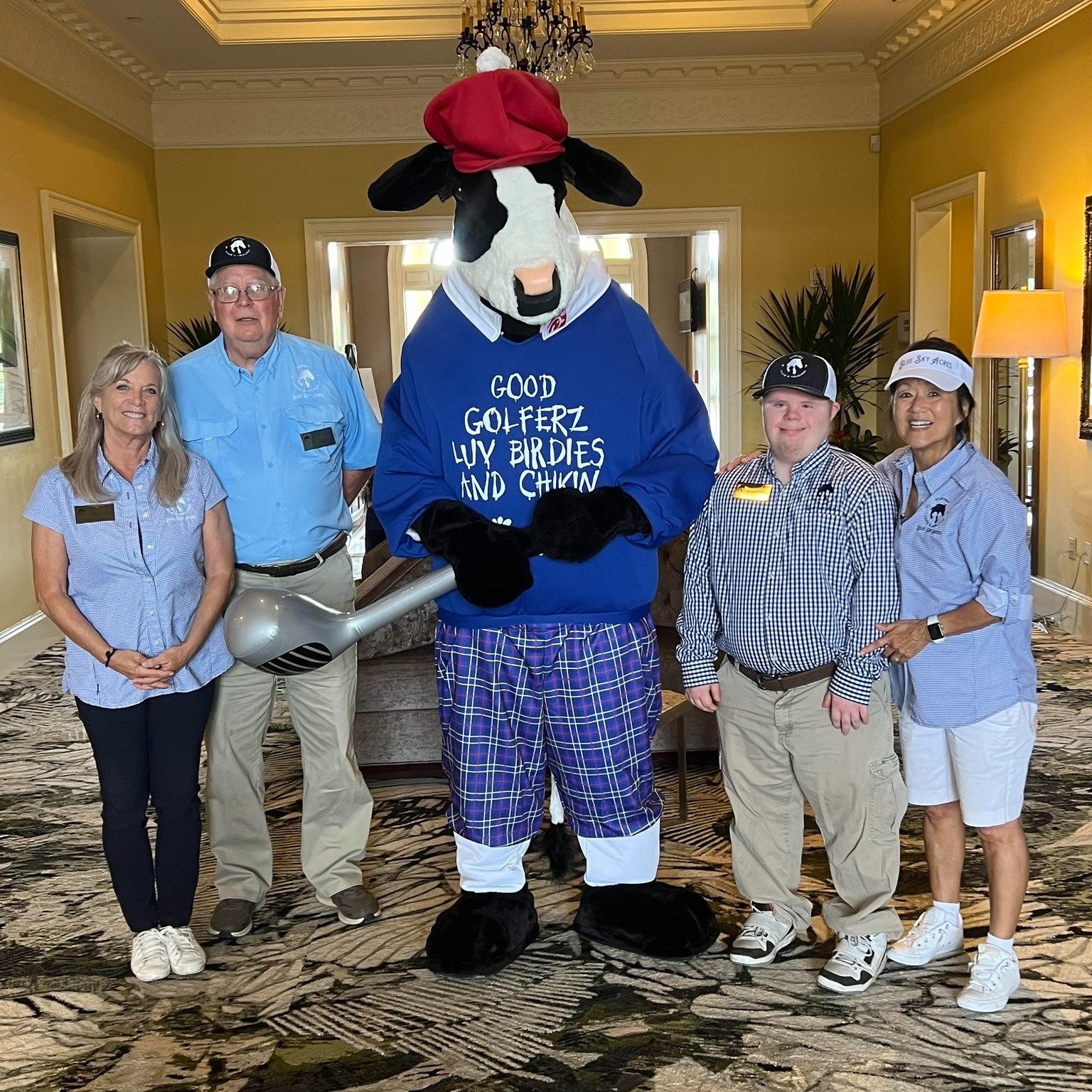 12 days to go before our 2024 Golf Tournament! Today we want to highlight a couple of Chick-fil-As in the area! Chick-fil-A Abercorn  who will be sponsoring sandwiches for the golfers for lunch! Thank you to Chick-fil-A Rincon for sending the cow and