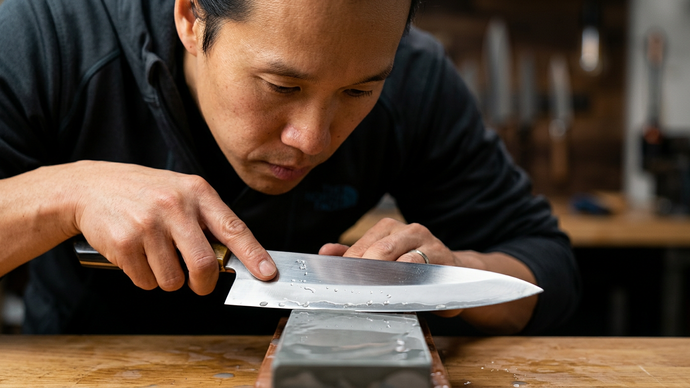 The Mechanics of Fluid Freehand Sharpening: Mastering the Continuous Arc Technique