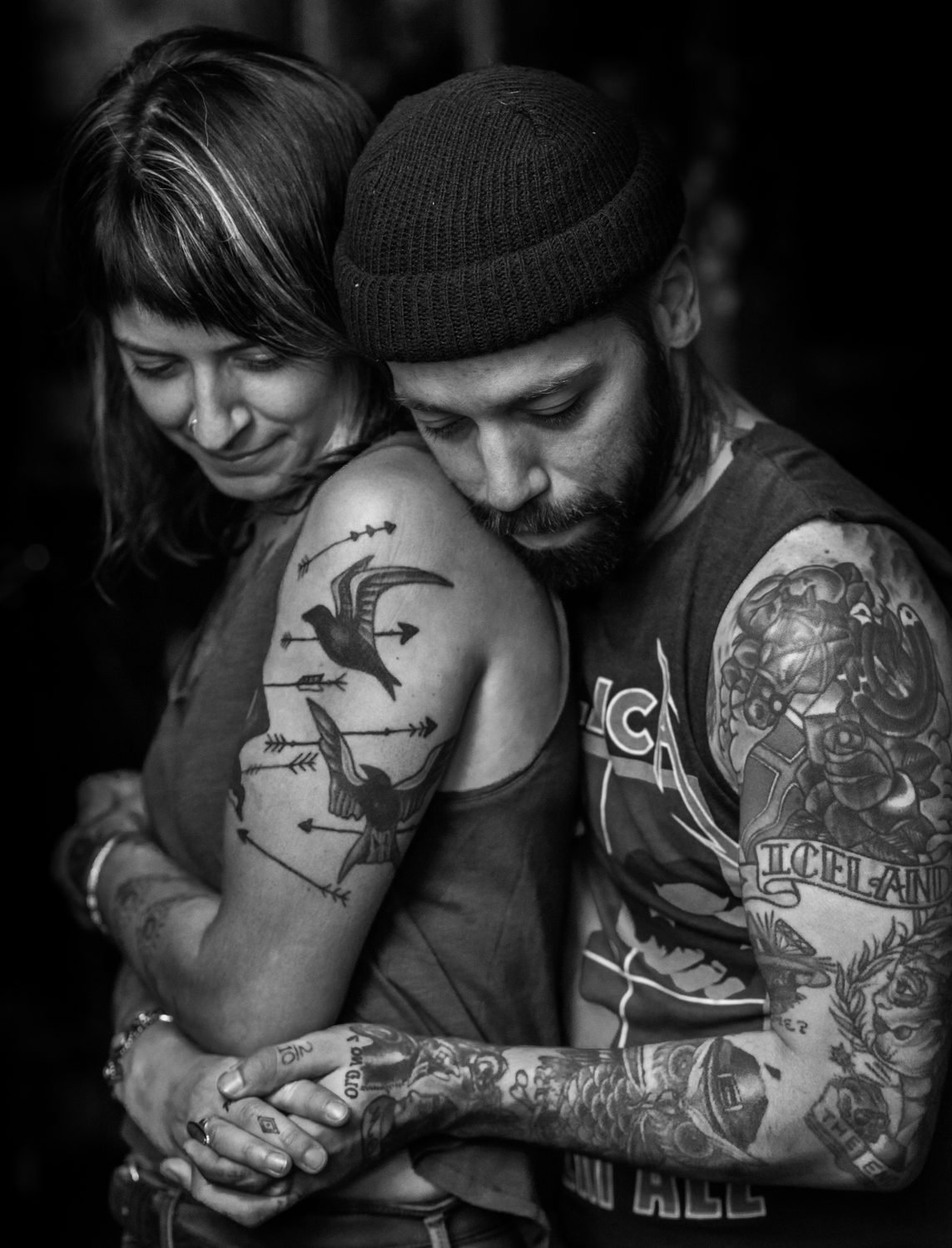 boston-couples-portrait-tattooed-embrace-bw-craig-william-johnston.jpg