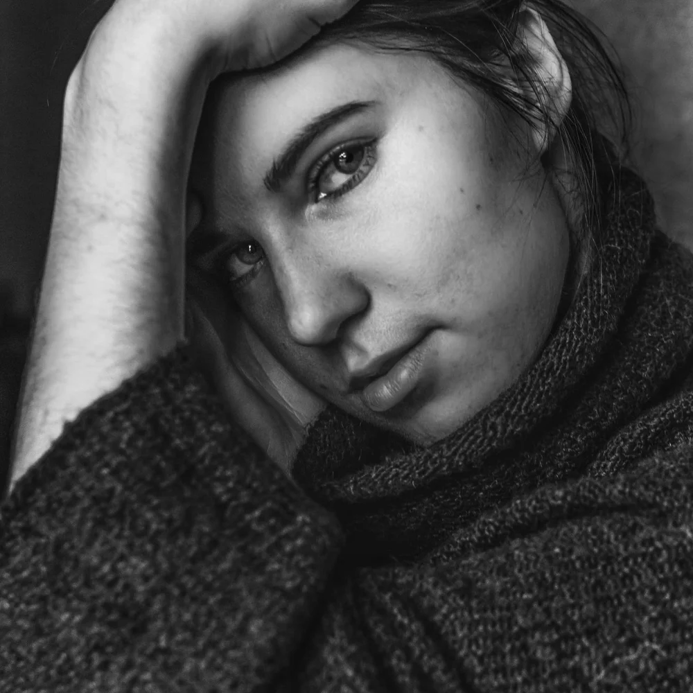 Fine art portrait of a young woman — Boston portrait photographer Craig William Johnston Studio