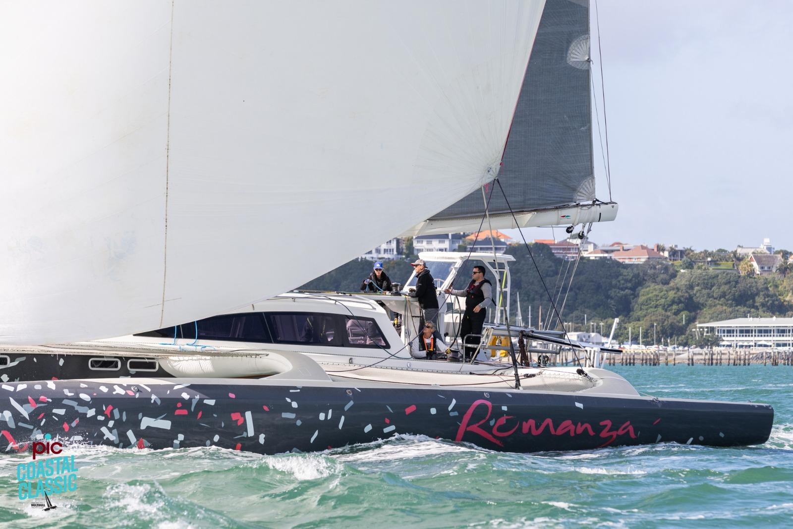FOR SALE / ROMANZA: RAPIDO 60 Trimaran Hull #2, Triac Composities, Morelli & Melvin Yacht Design, Performance Multihull, Fast Multihull, High Performance Trimaran