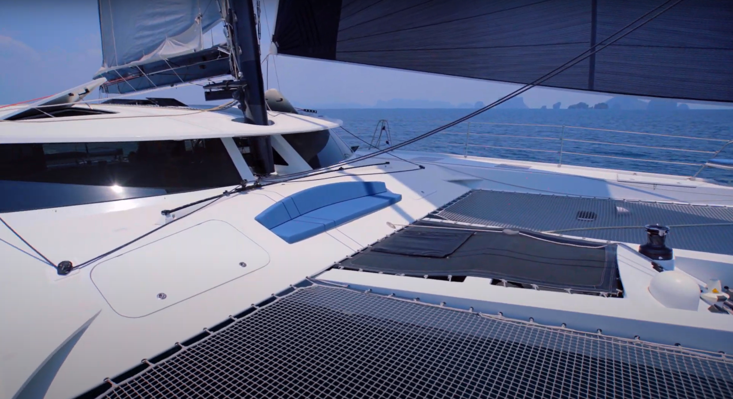 FOR SALE: LA SURPRISE - Alibi 65 - Loïc Goepfert, Julien Boucher, Apparent Wind Activities, La Surprise, Alibi Catamarans, Alibi 65, Performance Catamaran, 2015 Alibi Catamaran, Fast Multihull, Charter Catamaran
