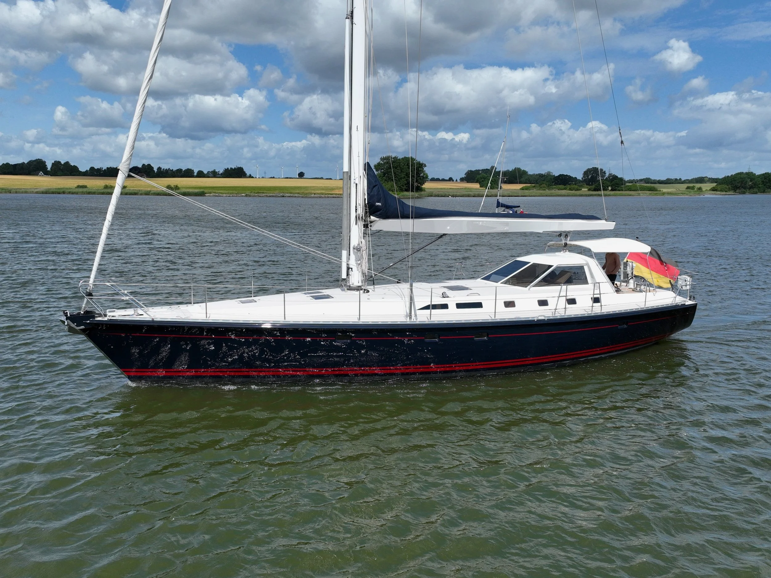 FOR SALE / VIRGIN LUCIA: 1997 Van de Stadt 56 w/ Lifting Keel, Spiroships Netherlands, Performance Cruiser