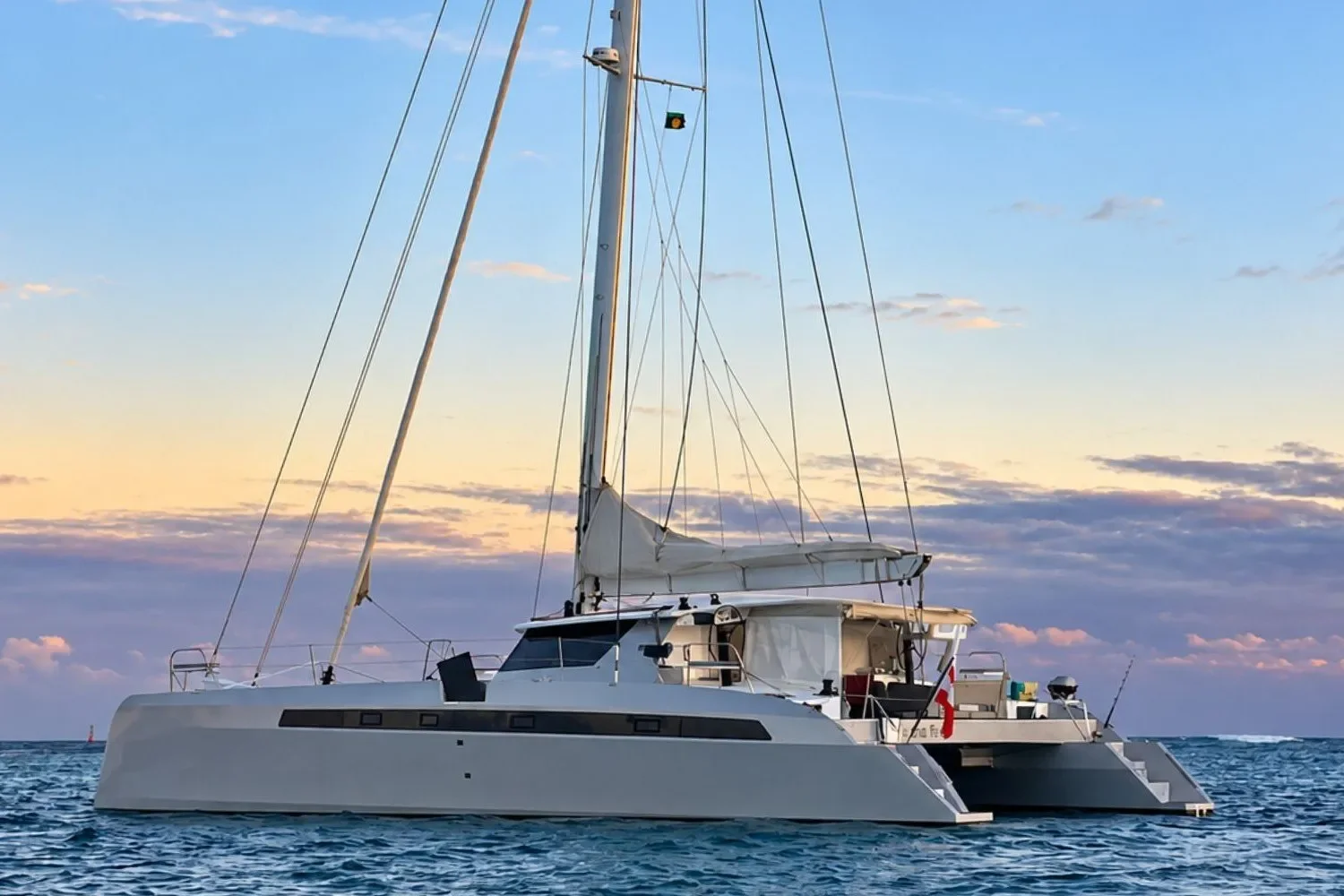 FOR SALE / BE THE FIRST: Alibi 54 Catamaran, Alibi Catamarans, Loïc Goepfert, Julien Boucher, Apparent Wind Activities, AWA, Performance Catamaran, Fast Cruising Catamaran