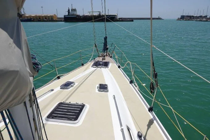 FOR SALE / THE CAT:  Jacque Fauroux 52' ULDB, Ultra Light Displacement Boat, Sled, Owner-Built CE Certified ICMM Bureau