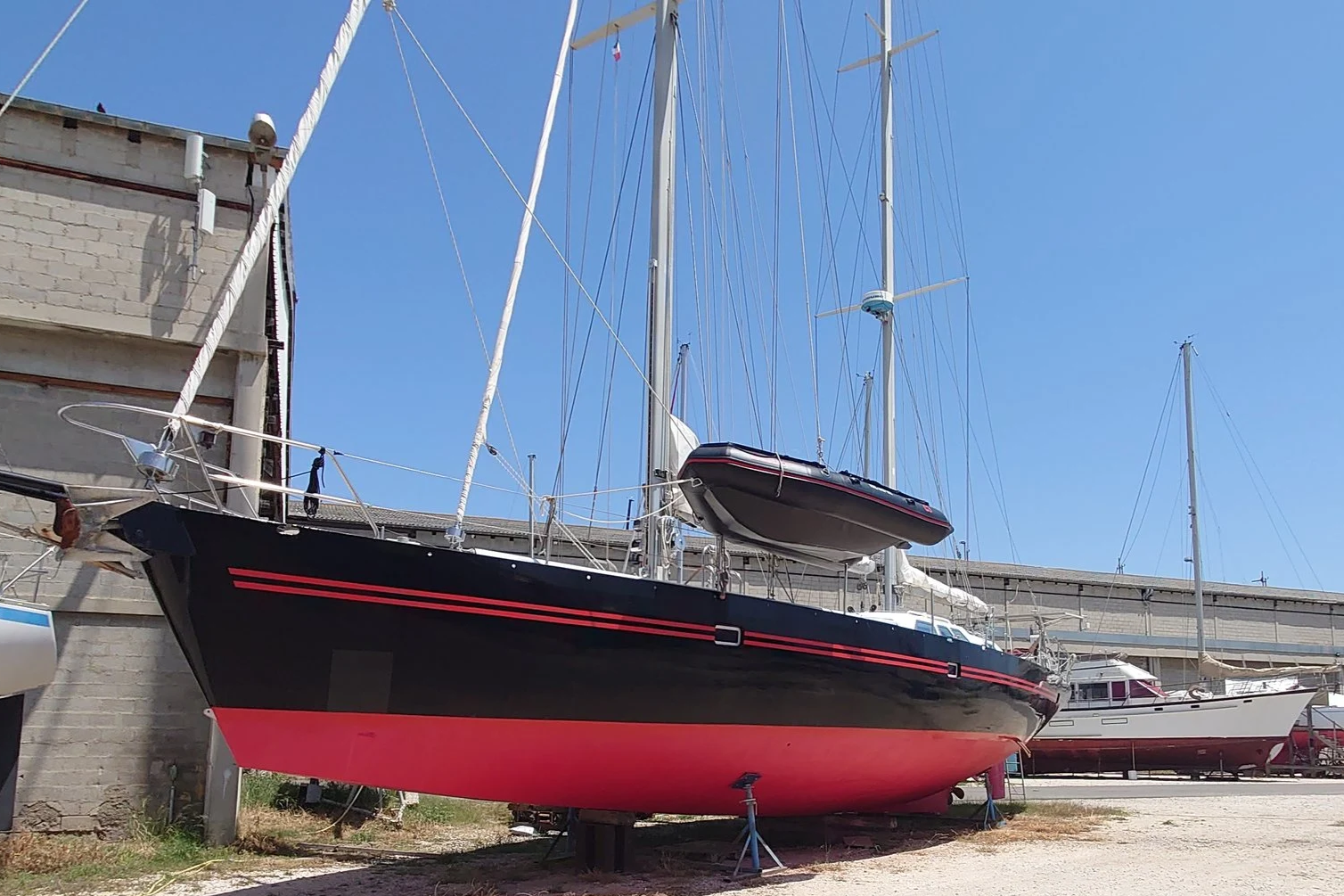 SOLD / JAIPUR: Jéroboam 69’ Double Centerboard Alloy Ketch, Philippe Harlé, Alumarine, Jéroboam Class Alloy Ketch, Greenpeace Australia Pacific, Oceania