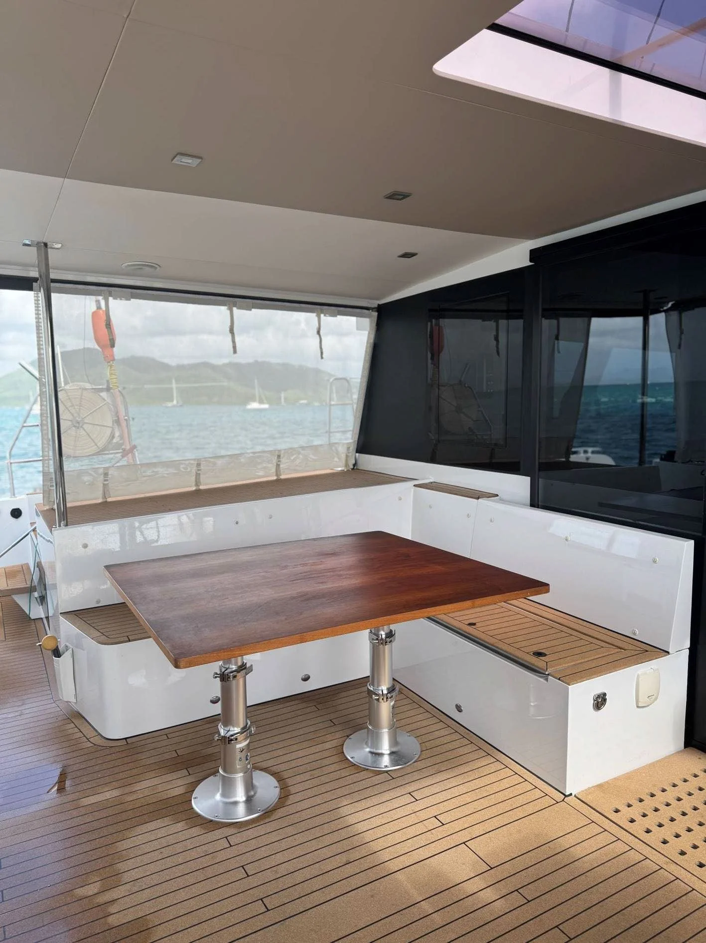 FOR SALE / AQUA TERRA I: Explocat 52, Aqua Terra I, Explocat 52², Garcia Yachts, Pierre Delion Naval Architect, Expedition Catamaran, Aluminium Cat