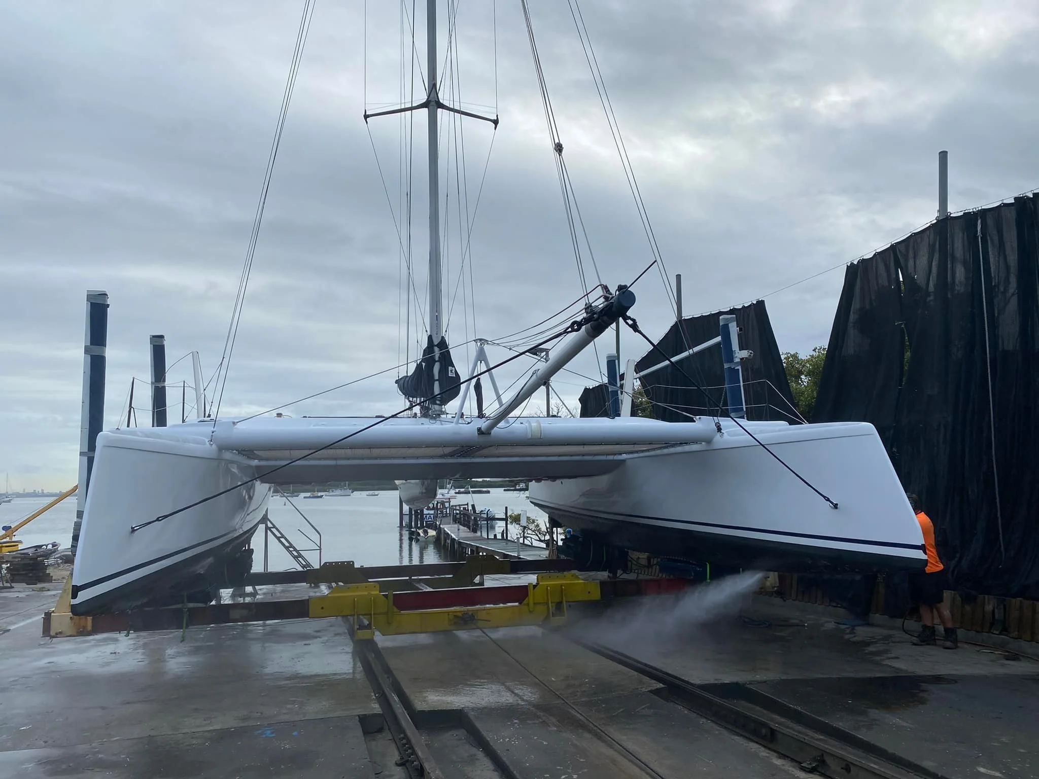 FOR SALE / XL2: Crowther 12.8m Catamaran (Shockwave modified) — ANASAZI ...