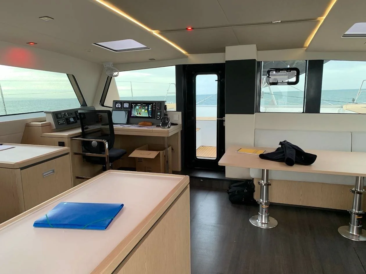 FOR SALE / AQUA TERRA I: Explocat 52, Aqua Terra I, Explocat 52², Garcia Yachts, Pierre Delion Naval Architect, Expedition Catamaran, Aluminium Cat