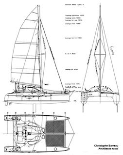 FOR SALE / MODI: Christophe Barreau One Off 45' Catamaran, Catana, Performance Mulithull, Fast Catamaran, Cruising Catmaran, Christophe Barreau Naval Architect