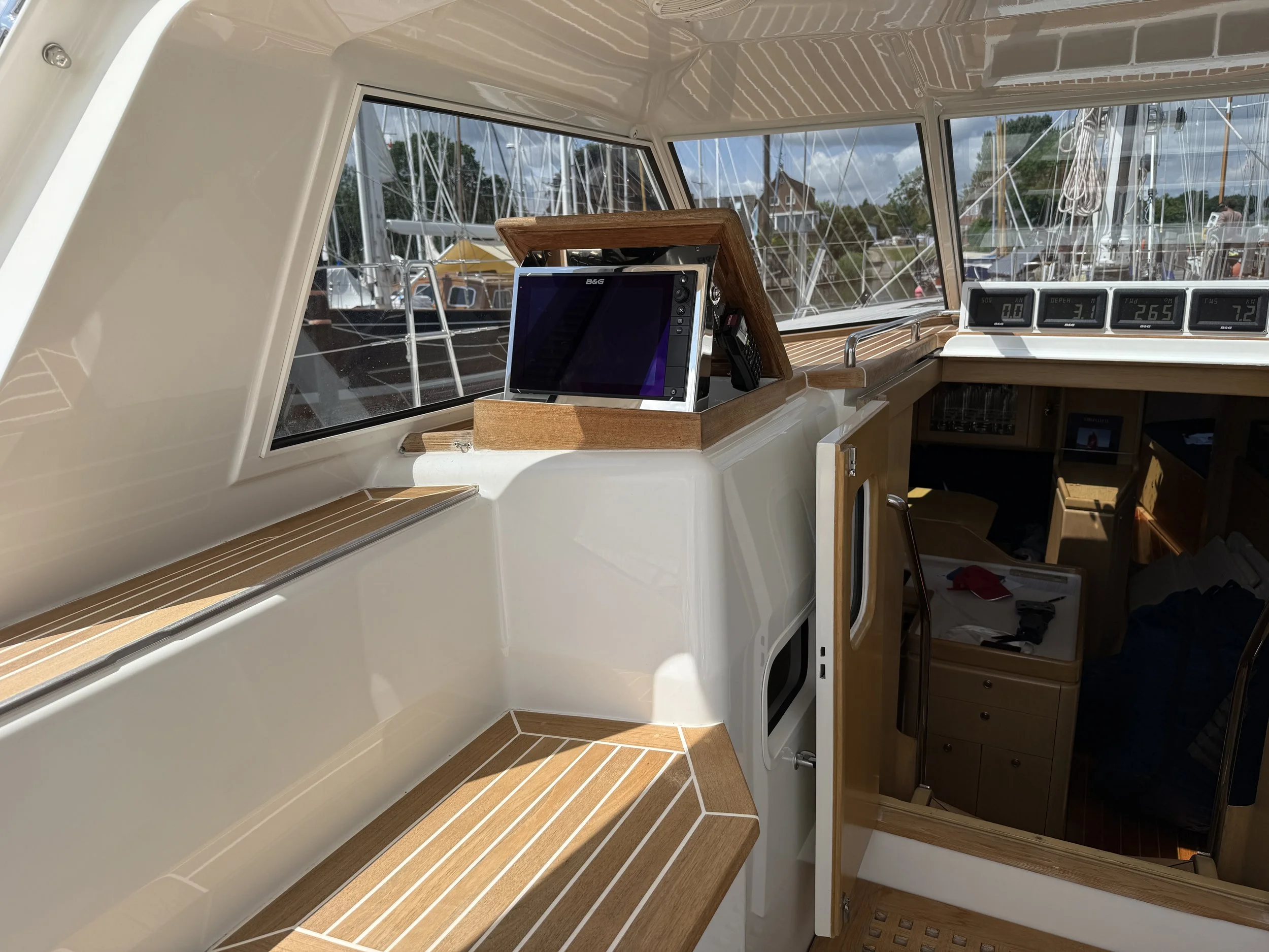 FOR SALE / VIRGIN LUCIA: 1997 Van de Stadt 56 w/ Lifting Keel, Spiroships Netherlands, Performance Cruiser