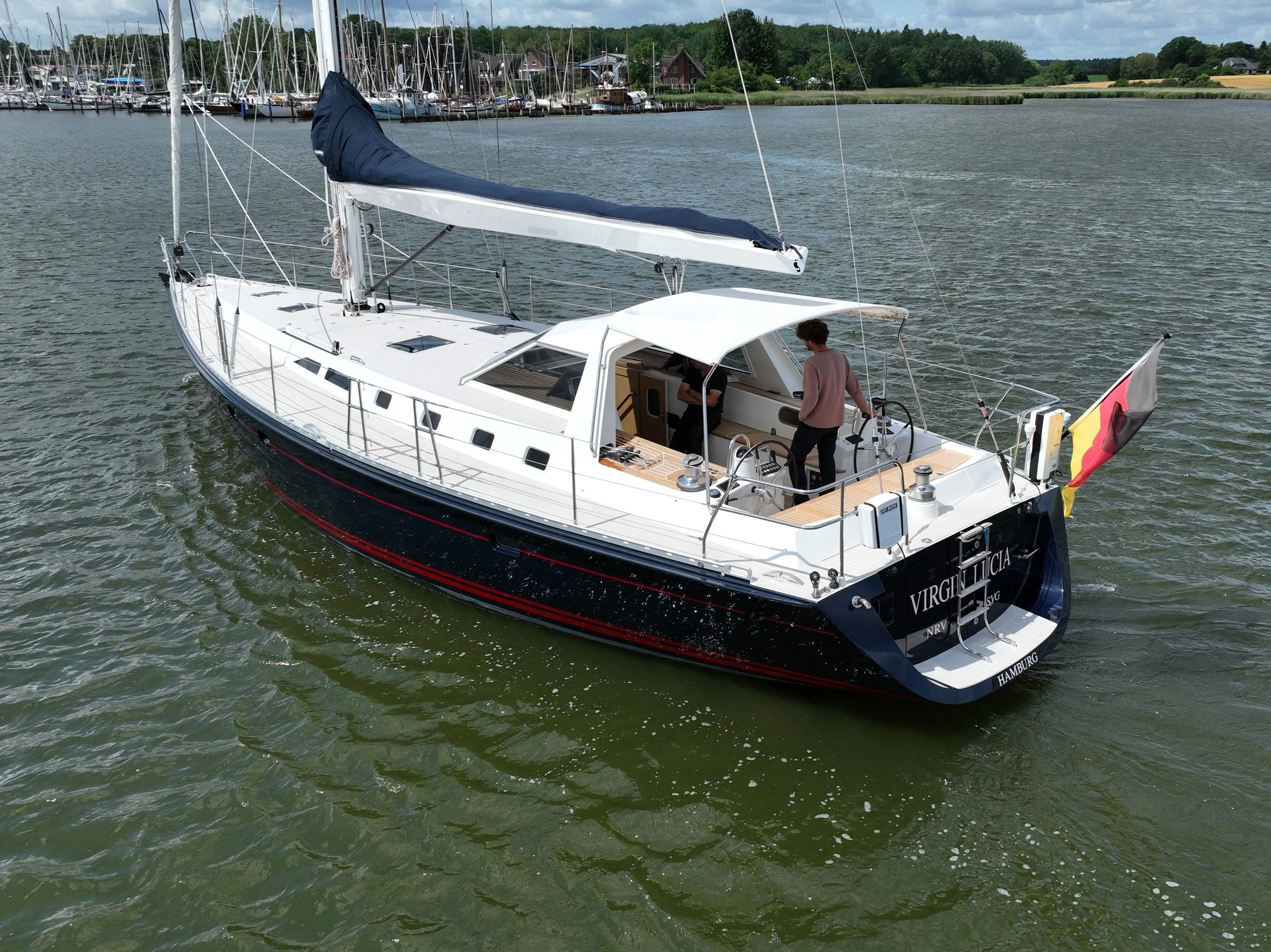 FOR SALE / VIRGIN LUCIA: 1997 Van de Stadt 56 w/ Lifting Keel, Spiroships Netherlands, Performance Cruiser