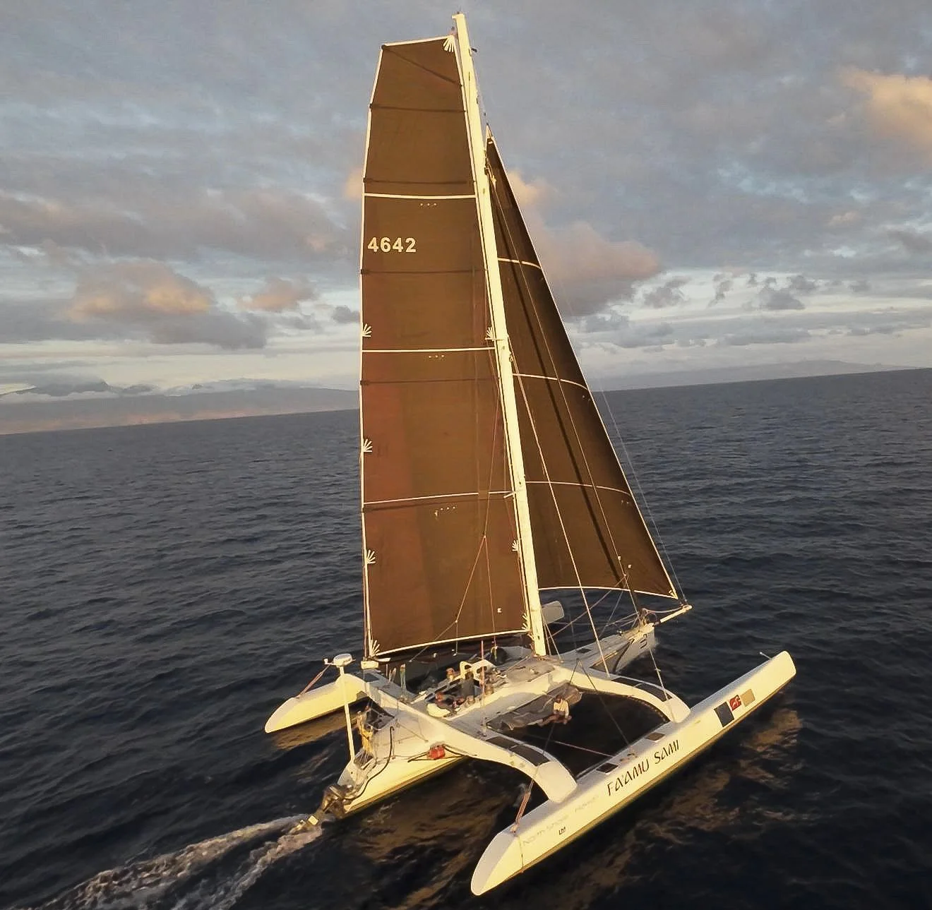 FOR SALE / FA'AMU SAMI: Kurt Hughes 46' Trimaran