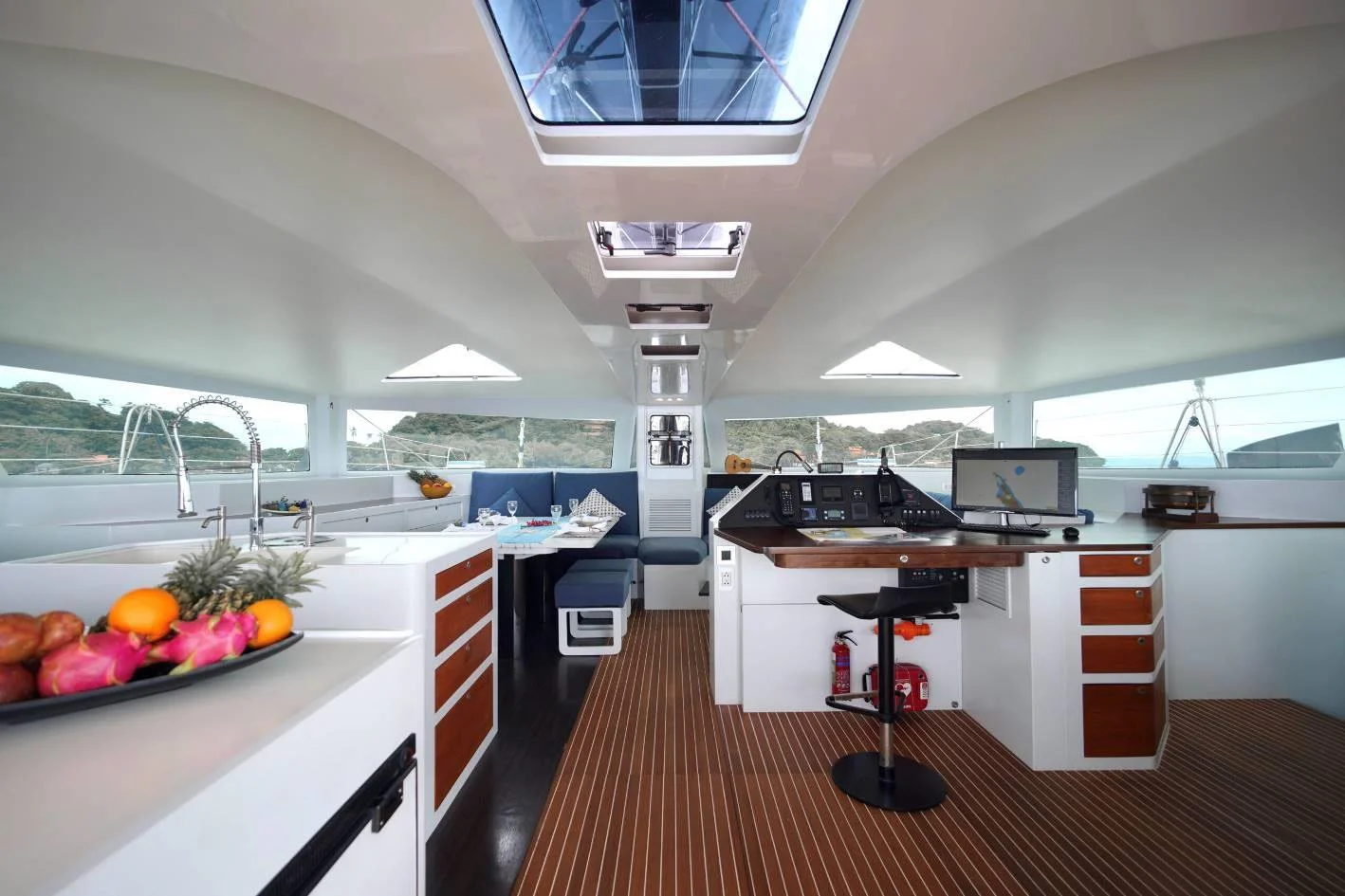 FOR SALE: LA SURPRISE - Alibi 65 - Loïc Goepfert, Julien Boucher, Apparent Wind Activities, La Surprise, Alibi Catamarans, Alibi 65, Performance Catamaran, 2015 Alibi Catamaran, Fast Multihull, Charter Catamaran