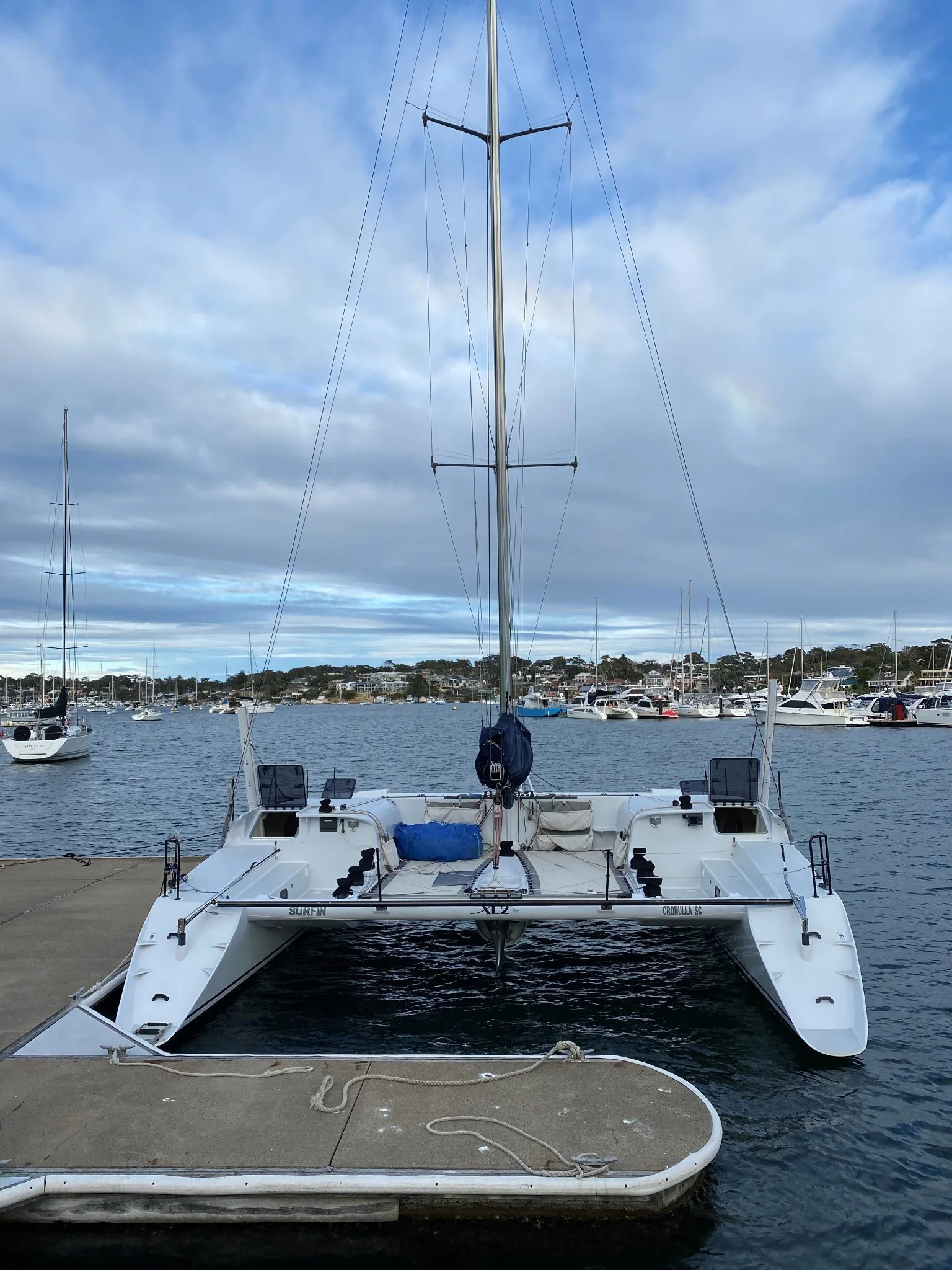 FOR SALE / XL2: Crowther 12.8m Catamaran (Shockwave modified) — ANASAZI ...
