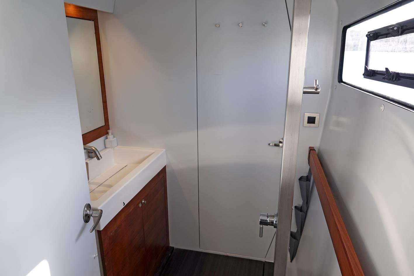 FOR SALE: LA SURPRISE - Alibi 65 - Loïc Goepfert, Julien Boucher, Apparent Wind Activities, La Surprise, Alibi Catamarans, Alibi 65, Performance Catamaran, 2015 Alibi Catamaran, Fast Multihull, Charter Catamaran