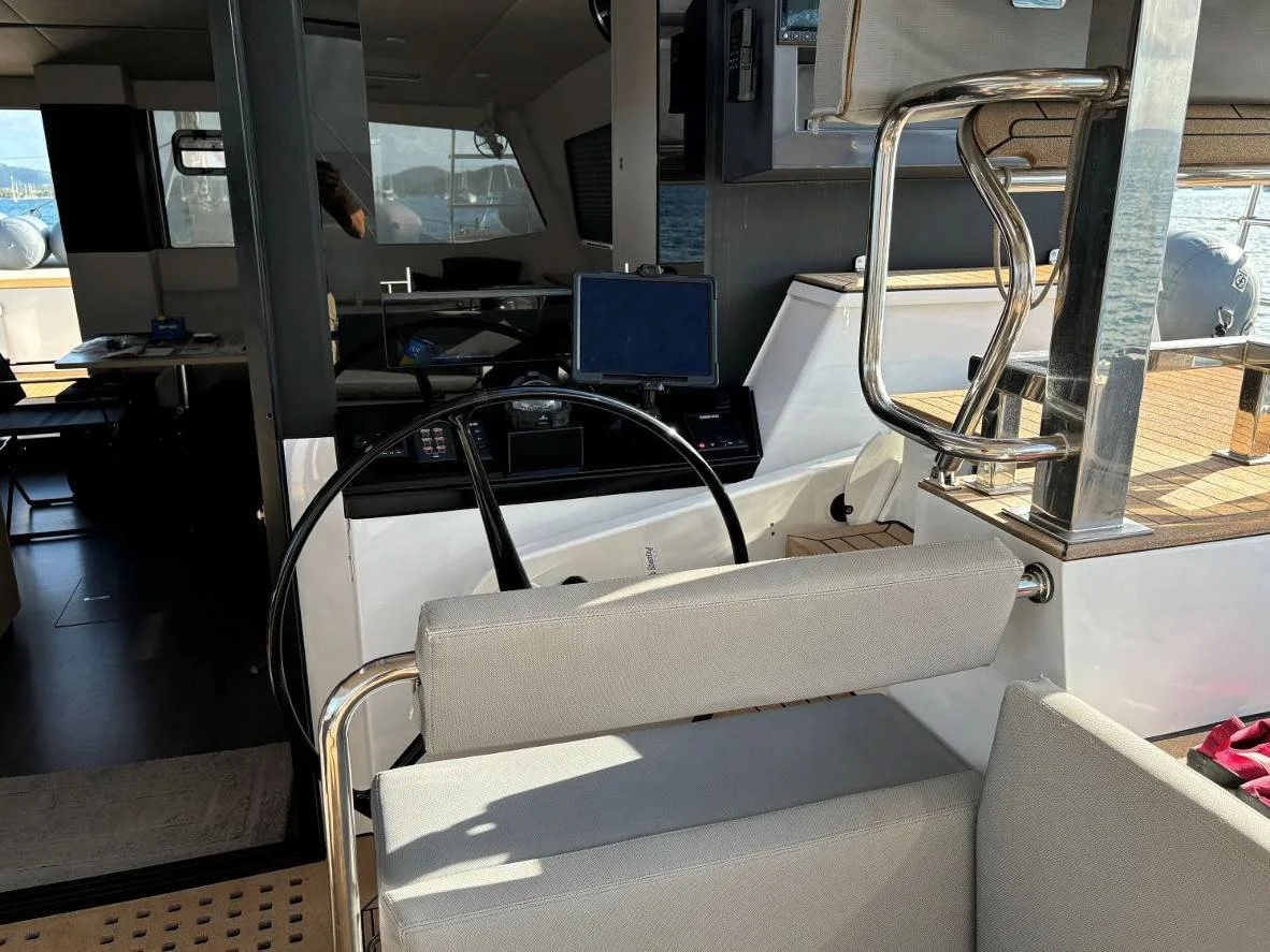 FOR SALE / AQUA TERRA I: Explocat 52, Aqua Terra I, Explocat 52², Garcia Yachts, Pierre Delion Naval Architect, Expedition Catamaran, Aluminium Cat