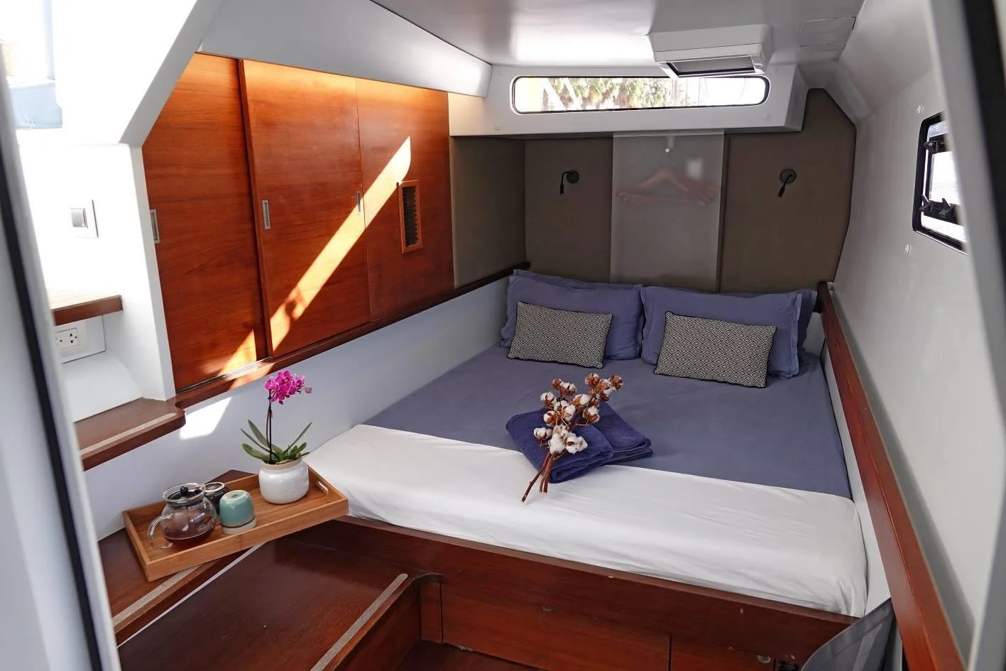 FOR SALE: LA SURPRISE - Alibi 65 - Loïc Goepfert, Julien Boucher, Apparent Wind Activities, La Surprise, Alibi Catamarans, Alibi 65, Performance Catamaran, 2015 Alibi Catamaran, Fast Multihull, Charter Catamaran