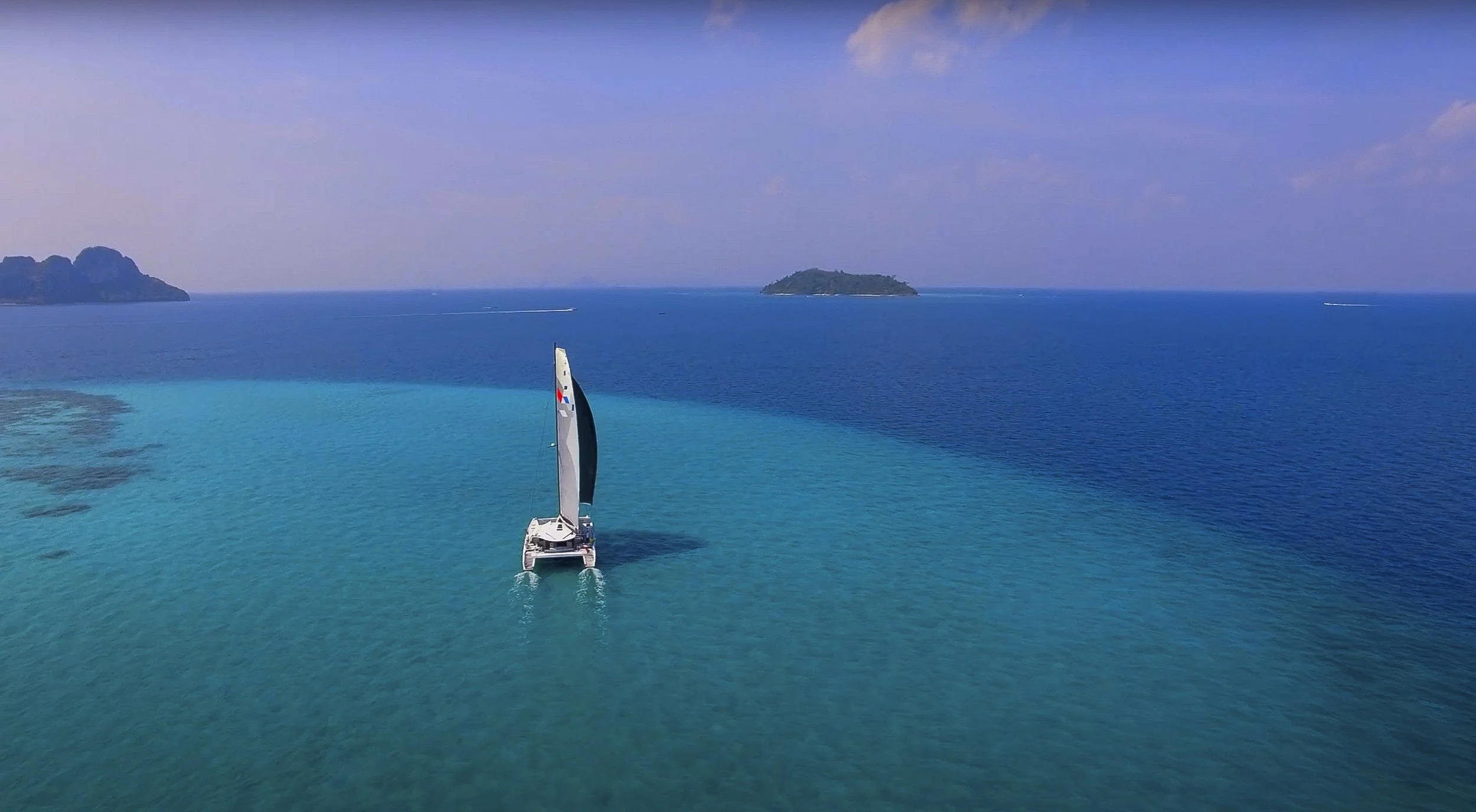 FOR SALE: LA SURPRISE - Alibi 65 - Loïc Goepfert, Julien Boucher, Apparent Wind Activities, La Surprise, Alibi Catamarans, Alibi 65, Performance Catamaran, 2015 Alibi Catamaran, Fast Multihull, Charter Catamaran
