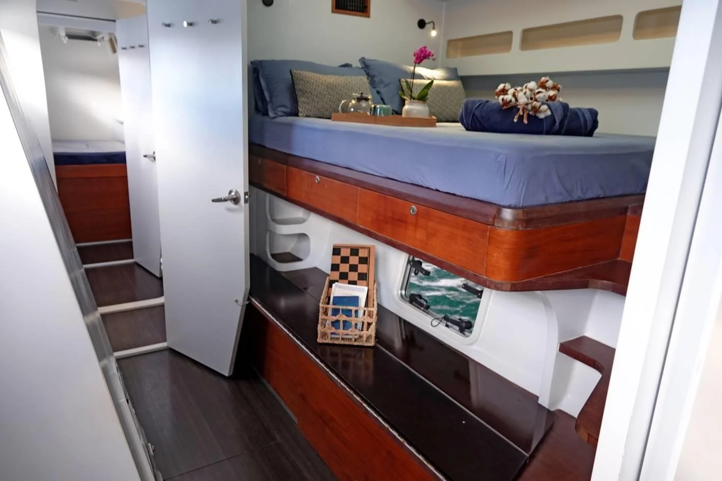 FOR SALE: LA SURPRISE - Alibi 65 - Loïc Goepfert, Julien Boucher, Apparent Wind Activities, La Surprise, Alibi Catamarans, Alibi 65, Performance Catamaran, 2015 Alibi Catamaran, Fast Multihull, Charter Catamaran