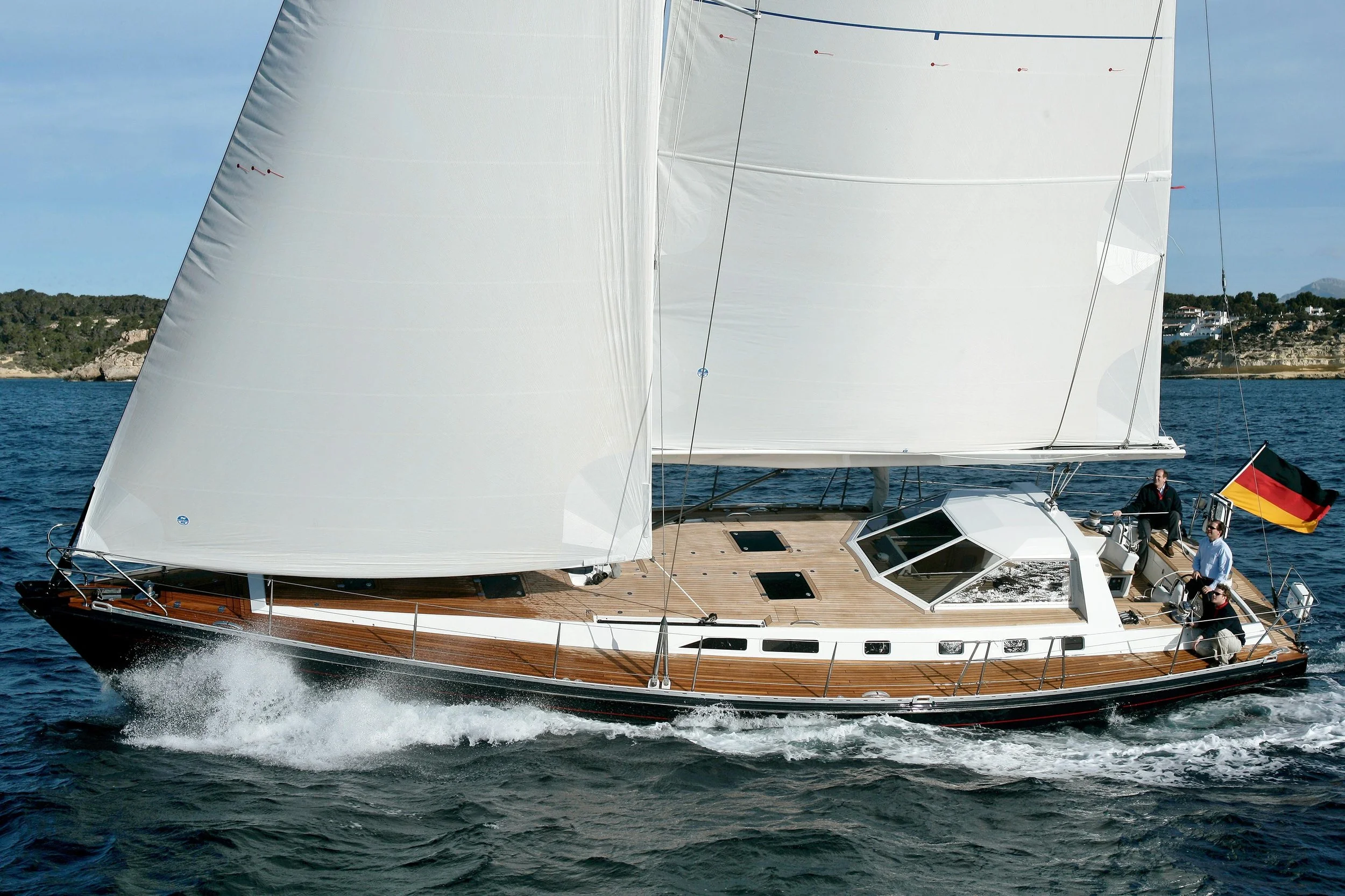 FOR SALE / VIRGIN LUCIA: 1997 Van de Stadt 56 w/ Lifting Keel, Spiroships Netherlands, Performance Cruiser
