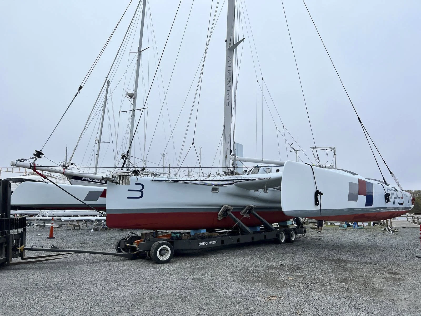 FOR SALE / FA'AMU SAMI: Kurt Hughes 46' Trimaran