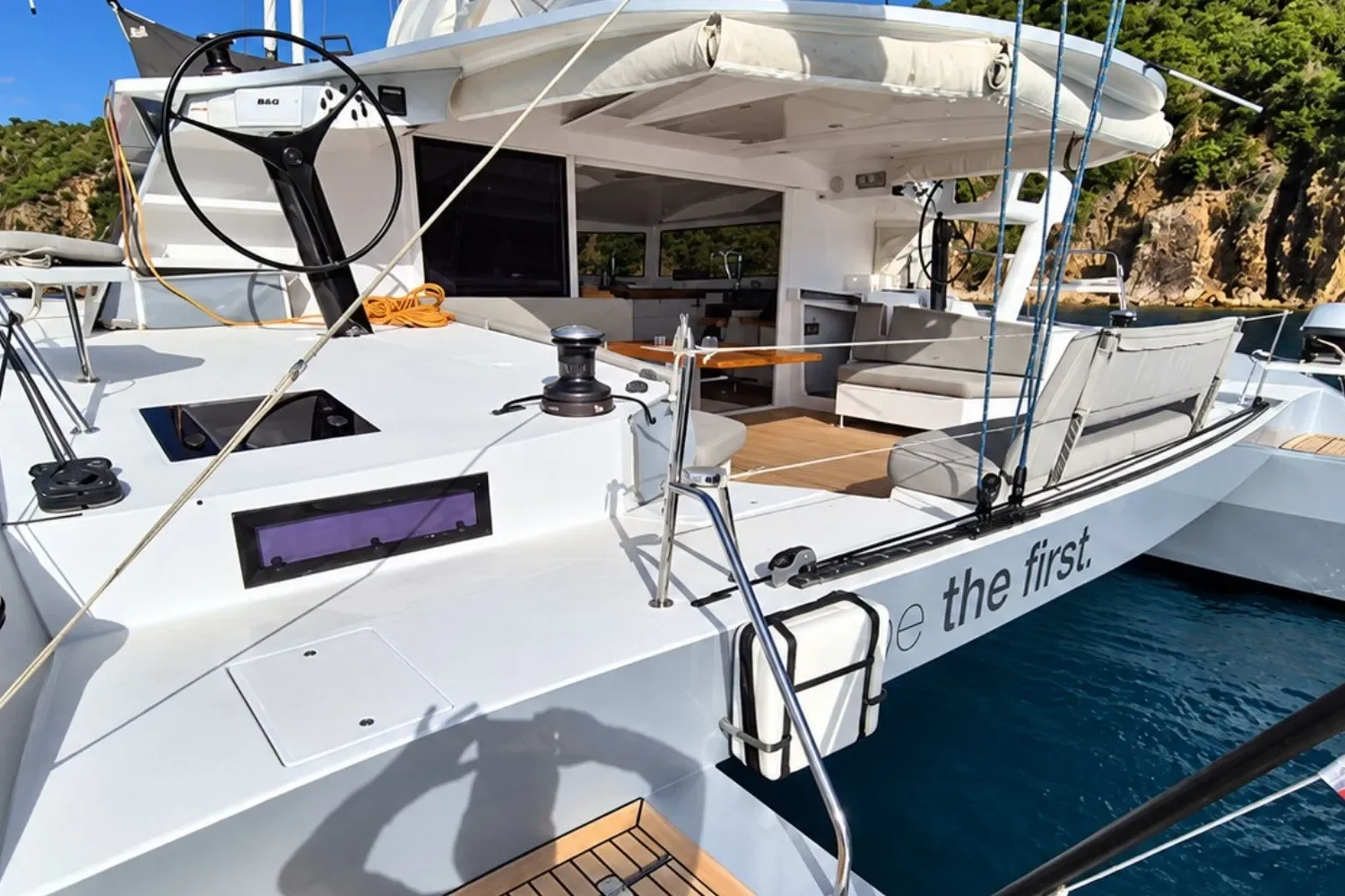 FOR SALE / BE THE FIRST: Alibi 54 Catamaran, Alibi Catamarans, Loïc Goepfert, Julien Boucher, Apparent Wind Activities, AWA, Performance Catamaran, Fast Cruising Catamaran