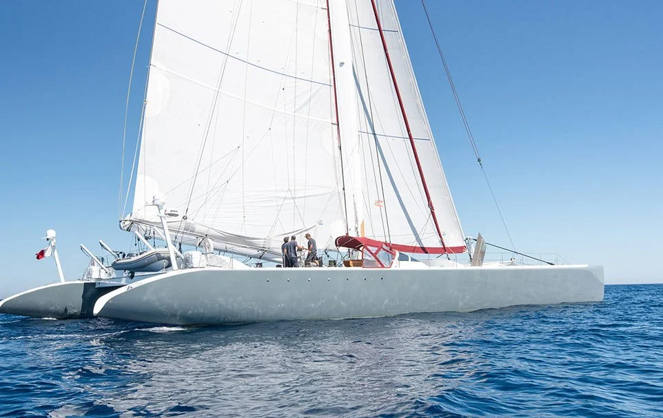 FOR SALE / MAXICAT VICTORIA - Fast Cruising Conversion Maxi Catamaran. ex-Club Med, ex-Ocean Pearl, Multiplast, Gilles Ollier Design Team, Maxicat, Maxi Catamaran, Fast Catamaran, Cruising Converion, High Performance Multihull