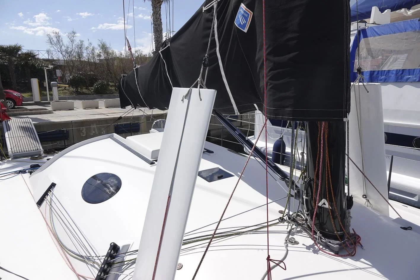 FOR SALE / RAUCOUS: Finot-Conq Open 53. Raucous, Finot-Conq Naval Architects, Open 53, JMV Industries, Marine Composite, Performance Sailing, Racing Yacht