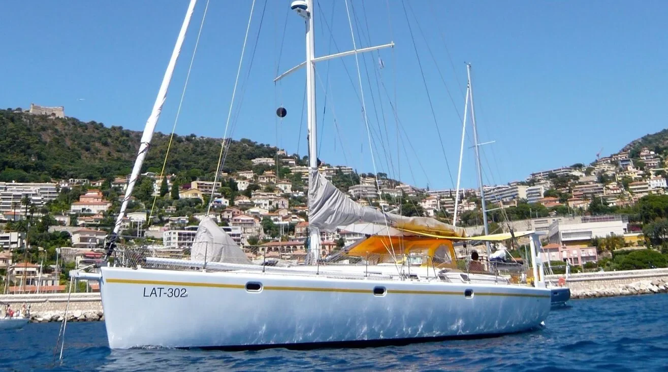 FOR SALE / THE CAT:  Jacque Fauroux 52' ULDB, Ultra Light Displacement Boat, Sled, Owner-Built CE Certified ICMM Bureau