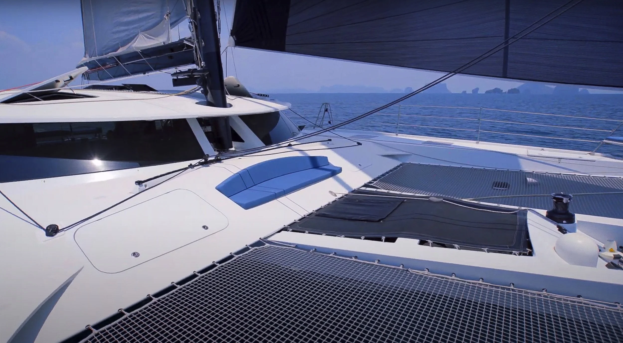 FOR SALE: LA SURPRISE - Alibi 65 - Loïc Goepfert, Julien Boucher, Apparent Wind Activities, La Surprise, Alibi Catamarans, Alibi 65, Performance Catamaran, 2015 Alibi Catamaran, Fast Multihull, Charter Catamaran