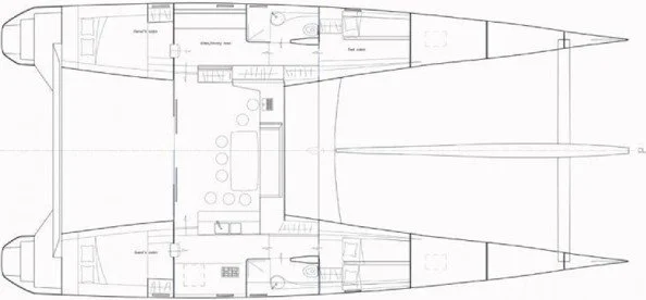 FOR SALE / FOR SALE / MACH 2 - McConaghy Bañuls 60 Catamaran: Bañuls Design, Bañuls 60 Hull #1, McConaghy Shipyard, MC²60, 60' High Performance Catamaran, Luxury Catamaran, Semi-custom catamaran