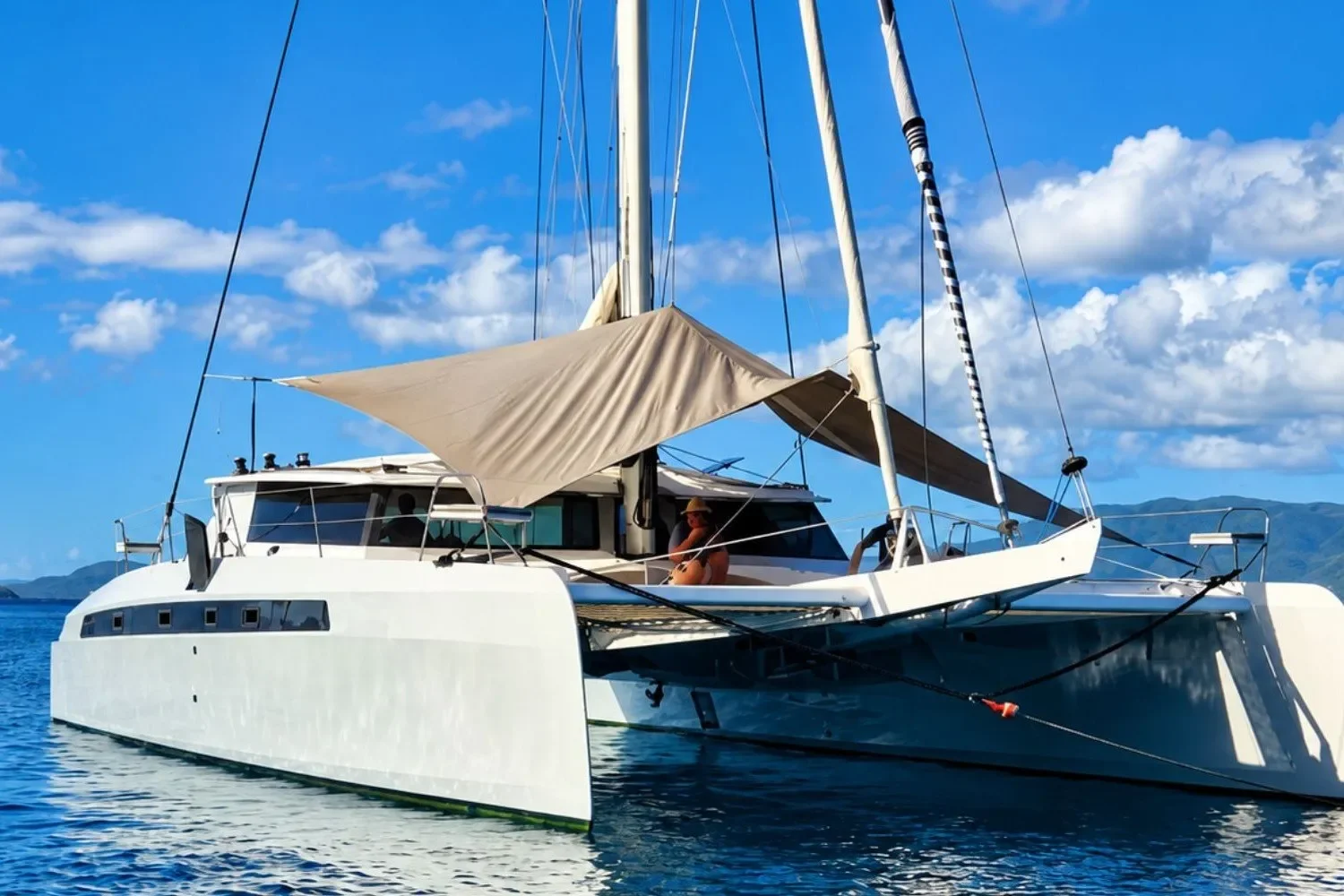 FOR SALE / BE THE FIRST: Alibi 54 Catamaran, Alibi Catamarans, Loïc Goepfert, Julien Boucher, Apparent Wind Activities, AWA, Performance Catamaran, Fast Cruising Catamaran