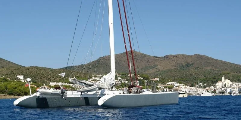 FOR SALE / MAXICAT VICTORIA - Fast Cruising Conversion Maxi Catamaran. ex-Club Med, ex-Ocean Pearl, Multiplast, Gilles Ollier Design Team, Maxicat, Maxi Catamaran, Fast Catamaran, Cruising Converion, High Performance Multihull