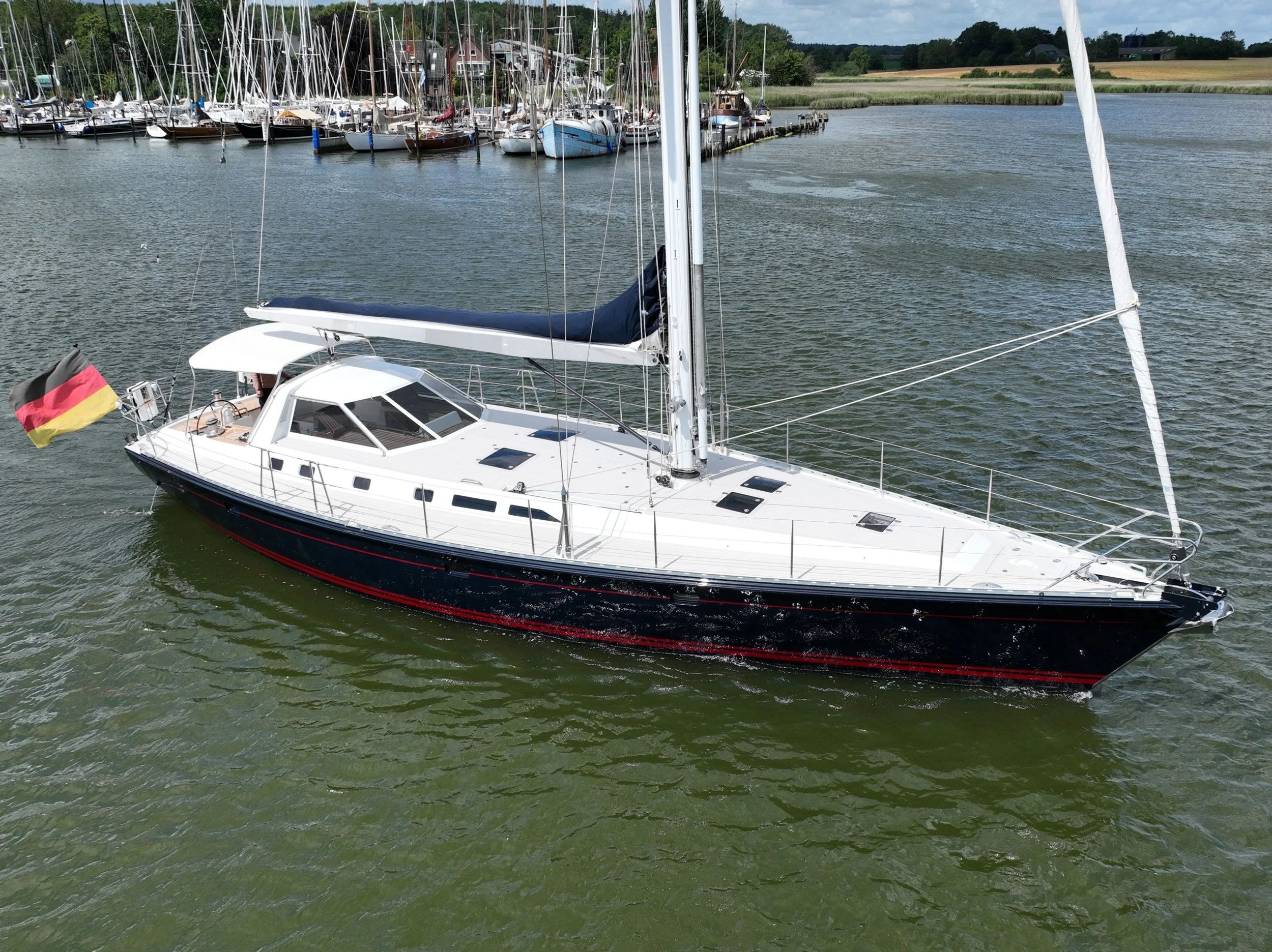 FOR SALE / VIRGIN LUCIA: 1997 Van de Stadt 56 w/ Lifting Keel, Spiroships Netherlands, Performance Cruiser