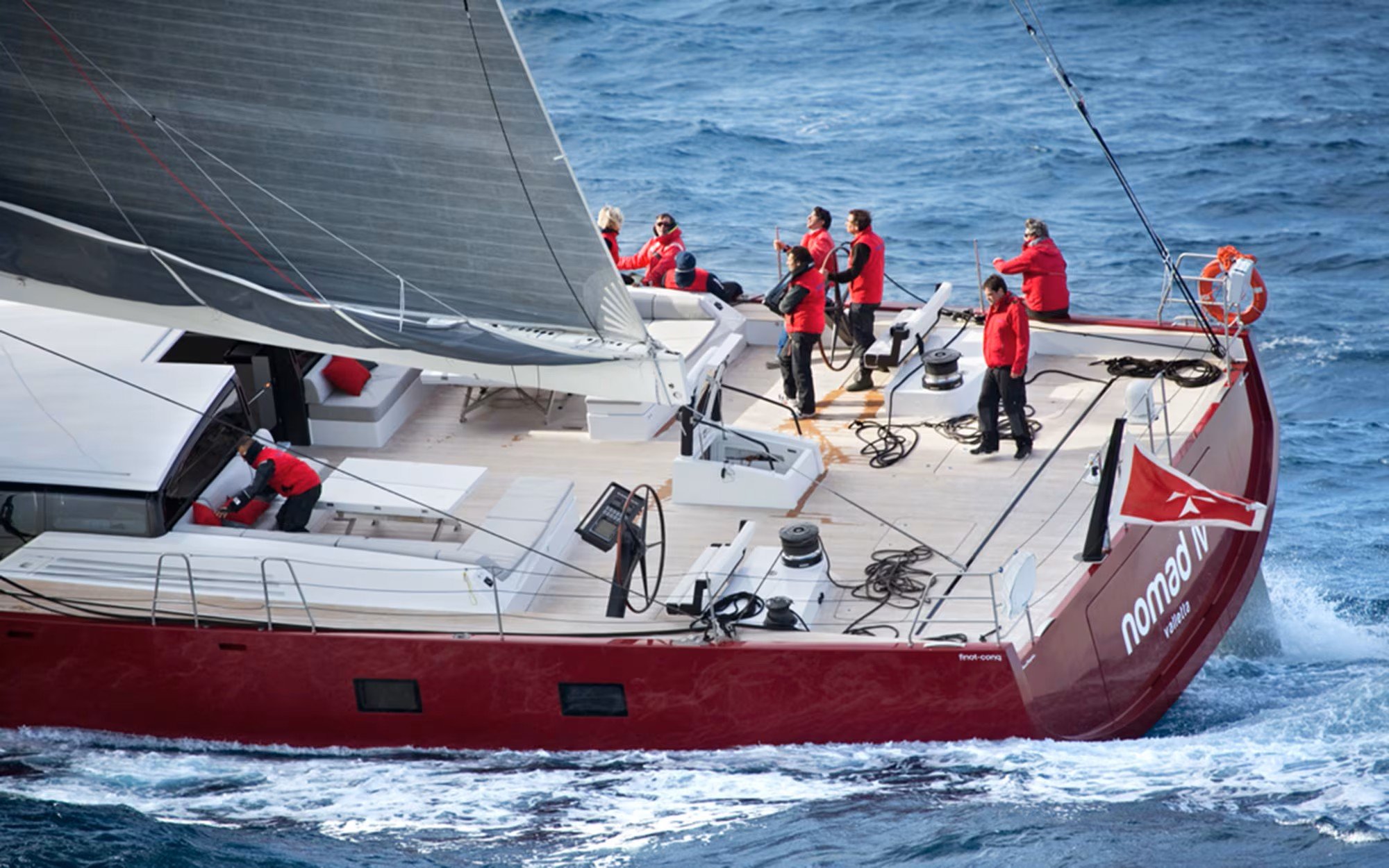 FOR SALE / NOMAD IV: Maxi Dolphin FC³ 100, Nomad IV, Maxi Dolphin, MD100, Finot-Conq, Pierre Frutschi, Pierre Forgia, Luca Botter, FC3 100, FC100, FC³ 100, Fast Cruising Yacht, Luxury Cruiser, Performance Monohull, Luxury Yacht, Superyacht