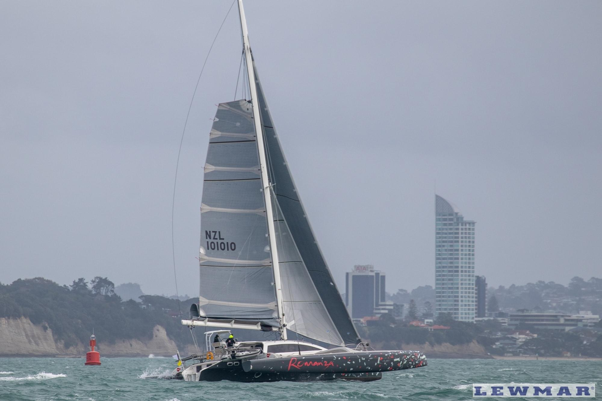 FOR SALE / ROMANZA: RAPIDO 60 Trimaran Hull #2, Triac Composities, Morelli & Melvin Yacht Design, Performance Multihull, Fast Multihull, High Performance Trimaran