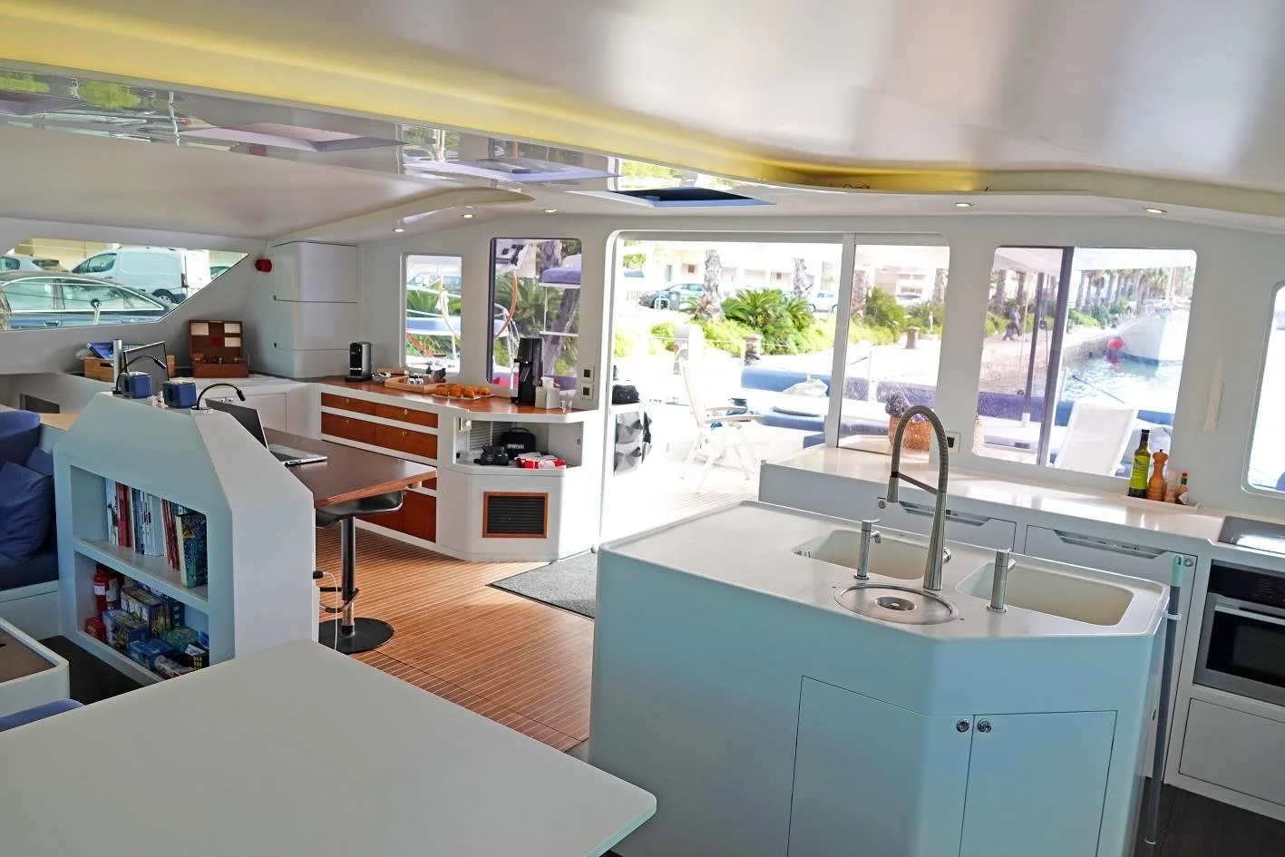 FOR SALE: LA SURPRISE - Alibi 65 - Loïc Goepfert, Julien Boucher, Apparent Wind Activities, La Surprise, Alibi Catamarans, Alibi 65, Performance Catamaran, 2015 Alibi Catamaran, Fast Multihull, Charter Catamaran