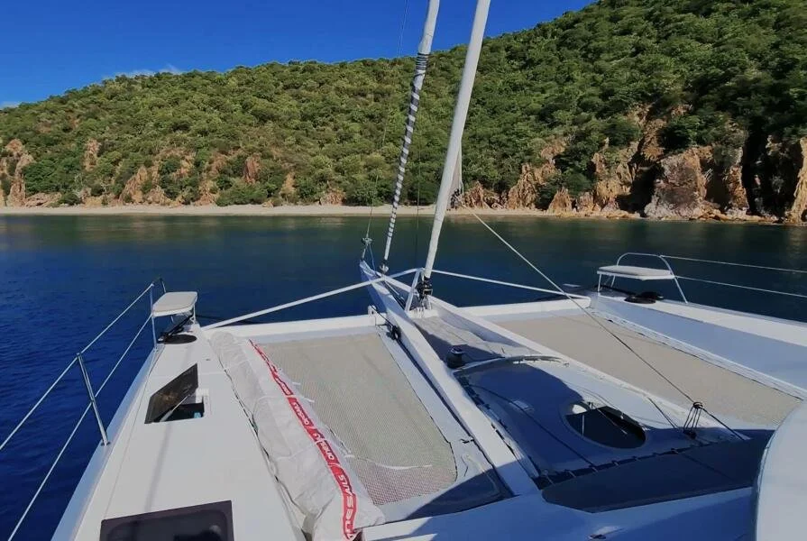 FOR SALE / BE THE FIRST: Alibi 54 Catamaran, Alibi Catamarans, Loïc Goepfert, Julien Boucher, Apparent Wind Activities, AWA, Performance Catamaran, Fast Cruising Catamaran