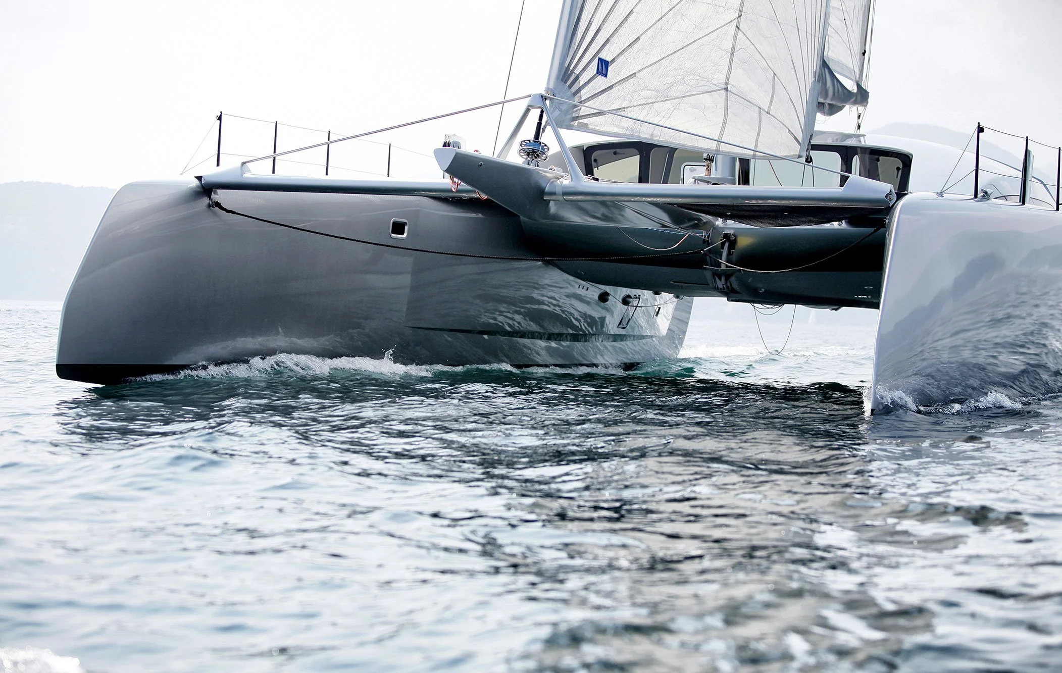 FOR SALE / FOR SALE / MACH 2 - McConaghy Bañuls 60 Catamaran: Bañuls Design, Bañuls 60 Hull #1, McConaghy Shipyard, MC²60, 60' High Performance Catamaran, Luxury Catamaran, Semi-custom catamaran