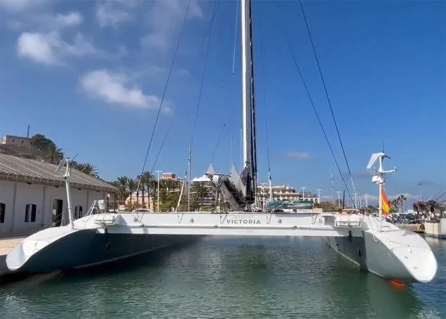 FOR SALE / MAXICAT VICTORIA - Fast Cruising Conversion Maxi Catamaran. ex-Club Med, ex-Ocean Pearl, Multiplast, Gilles Ollier Design Team, Maxicat, Maxi Catamaran, Fast Catamaran, Cruising Converion, High Performance Multihull